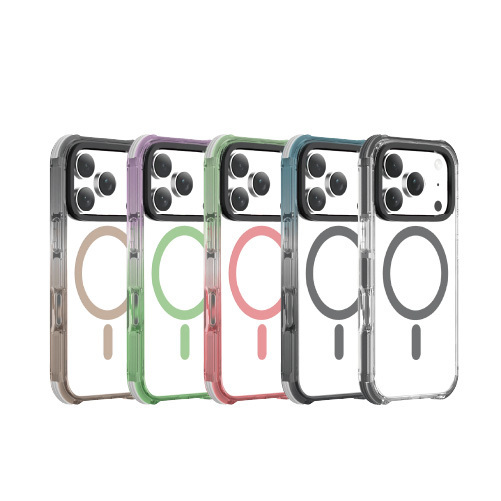 TPU+PC+TPE GRADIENT COLOR MAG CASE